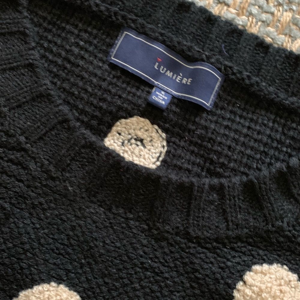 ⚫️ Polka Dot Sweater ⚫️ - Picture 2 of 4